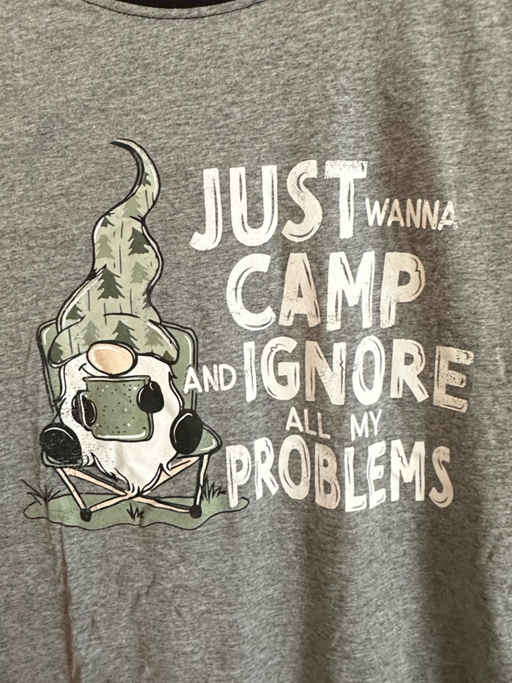 Jerzees Grey and Black Raglan Camp Soccer Graphic Tee - Picture 4 of 5